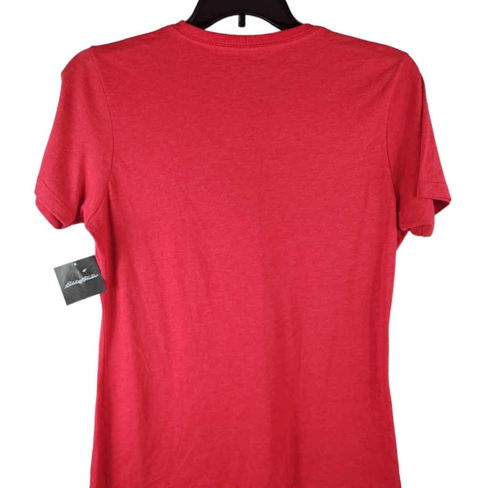 USA Eddie Bauer, women's red Tee-shirt, XL - Picture 2 of 5
